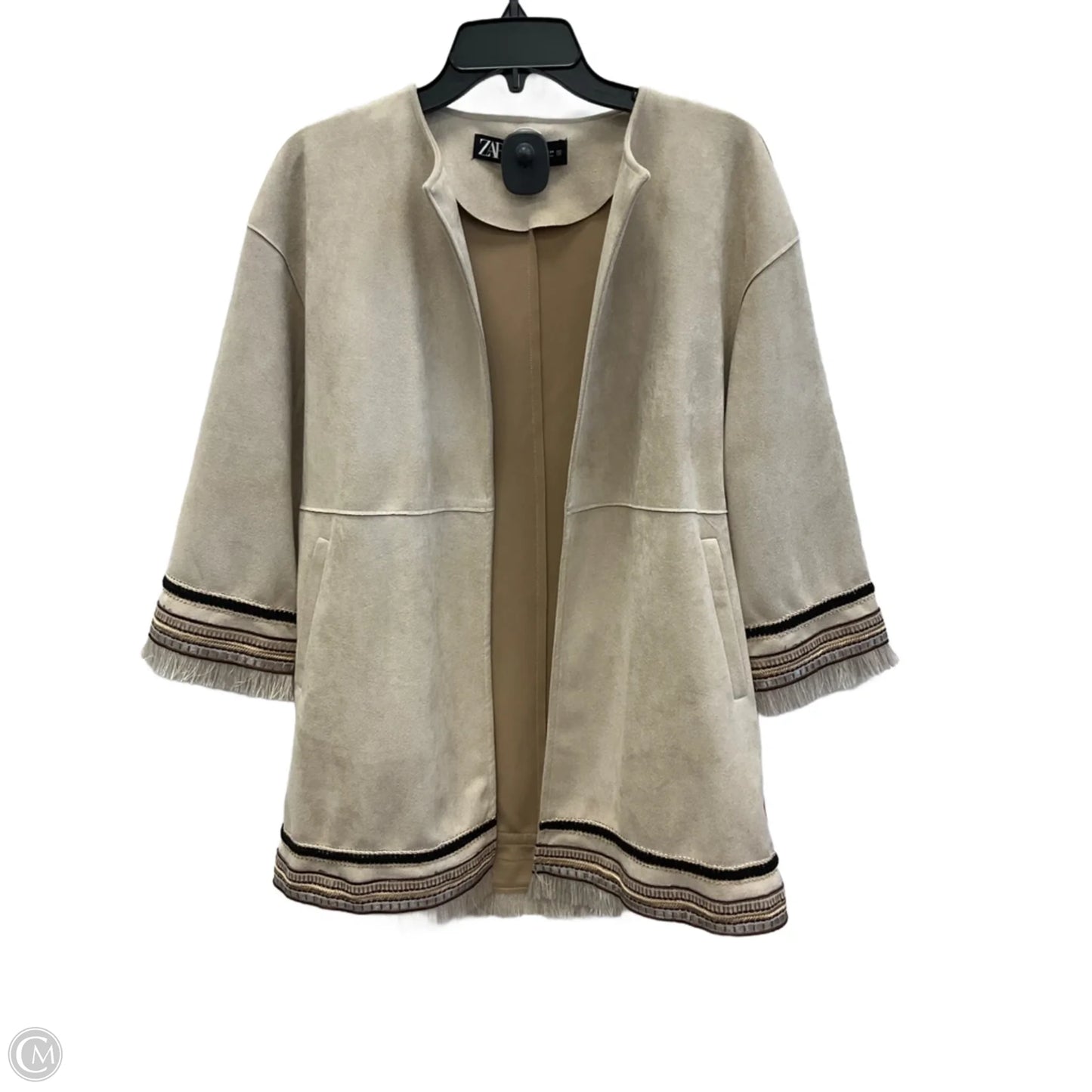 Blazer By Zara In Beige, Size: Xs