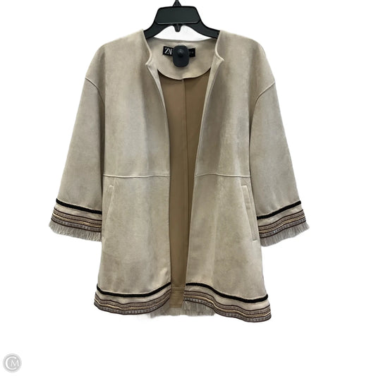 Blazer By Zara In Beige, Size: Xs