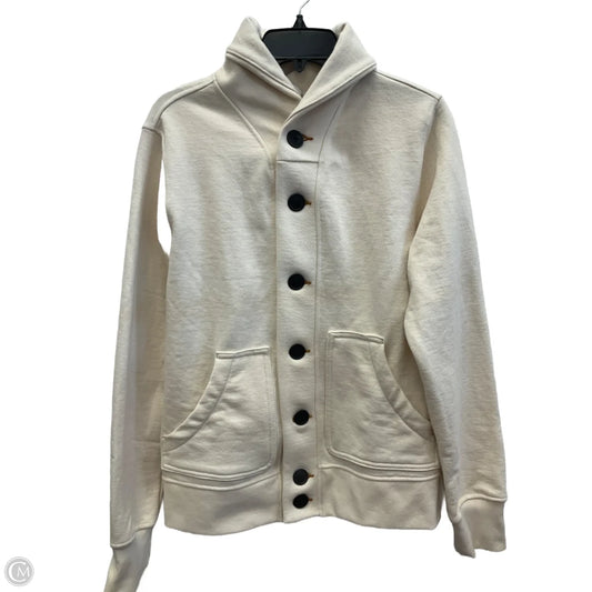 Cardigan By Clothes Mentor In Cream, Size: S