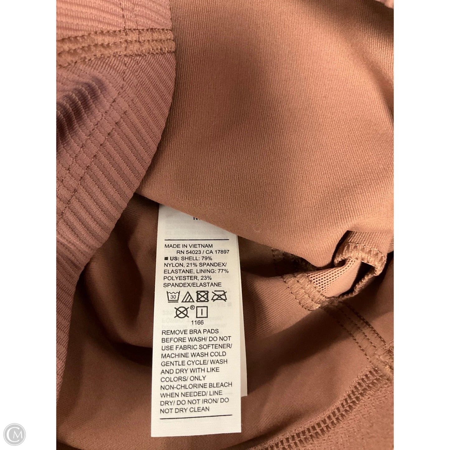 Athletic Bra By Old Navy In Brown, Size: M