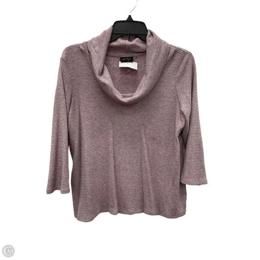 Top Long Sleeve By J. Jill In Purple, Size: M