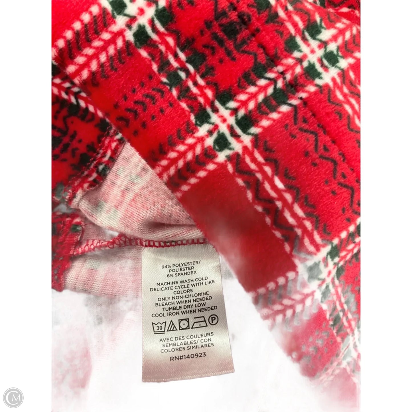 Top Long Sleeve By Loft In Plaid Pattern, Size: Xxs