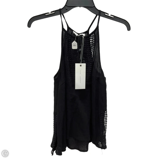 Top Sleeveless By Lush In Black, Size: S