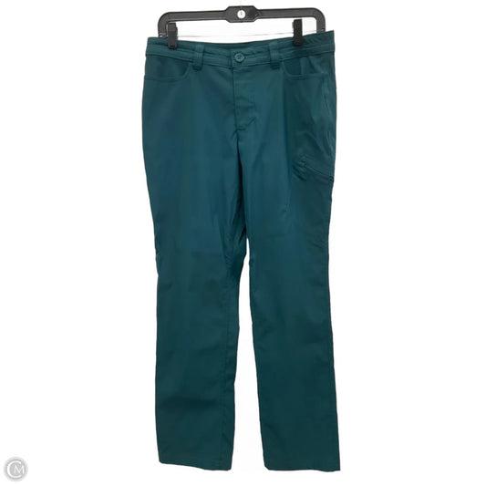 Athletic Pants By Eddie Bauer In Teal, Size: 10