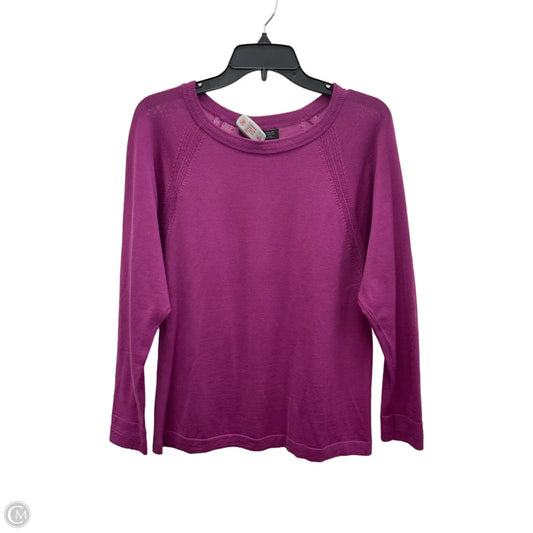 Top Long Sleeve By J. Jill In Purple, Size: Xs