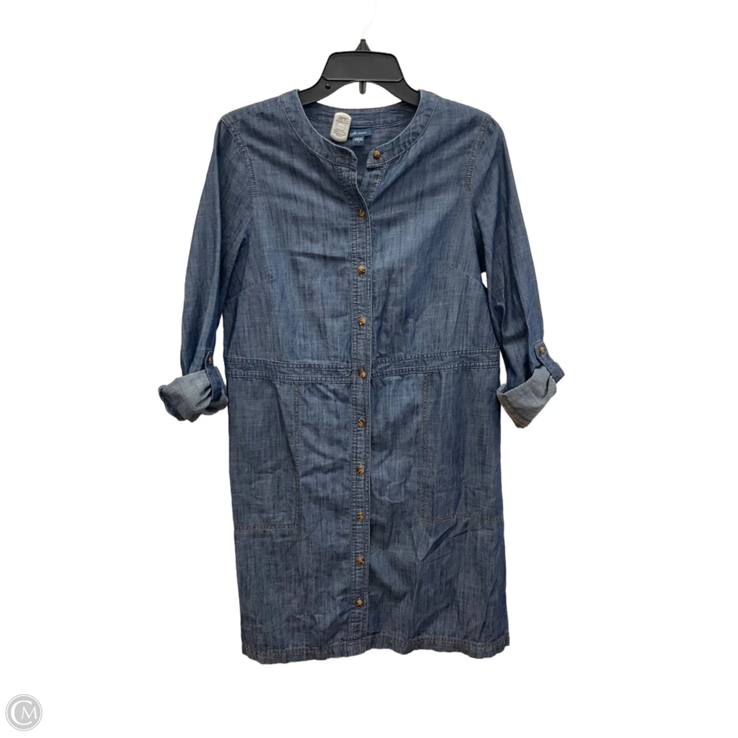 Dress Casual Maxi By J. Jill In Blue Denim, Size: S
