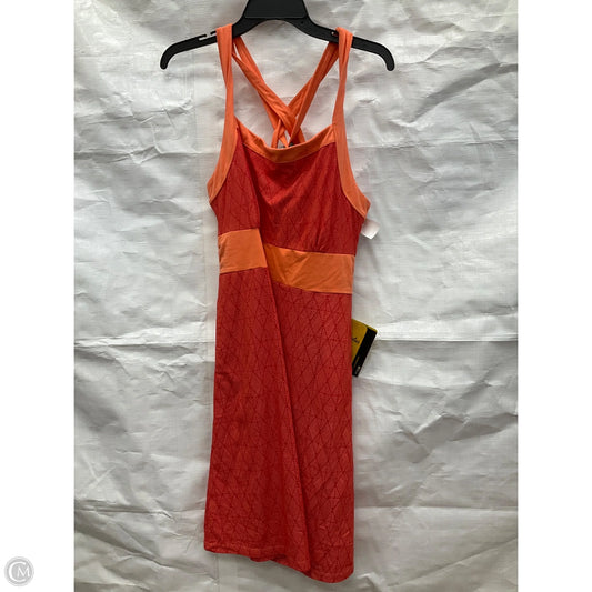 Athletic Dress By Cabelas In Orange, Size: L