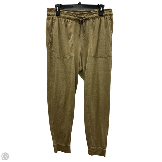Athletic Pants By Nike Apparel In Tan, Size: L