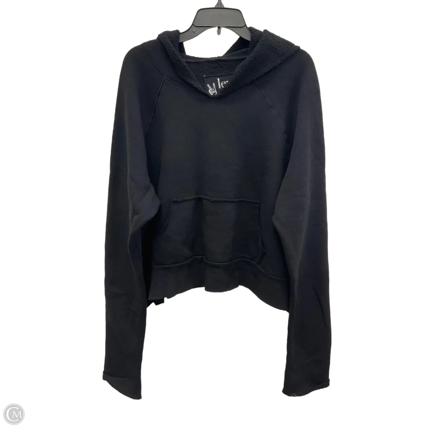 Sweatshirt Hoodie By Cmc In Black, Size: Xxl