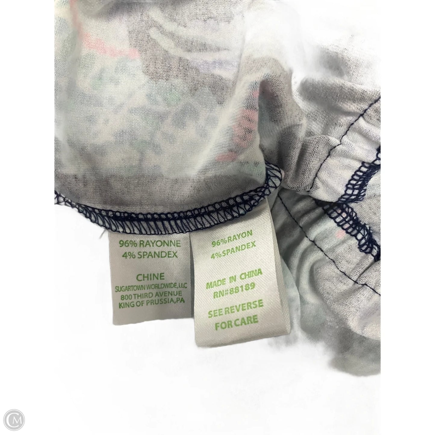 Romper Designer By Lilly Pulitzer In Blue, Size: Xl