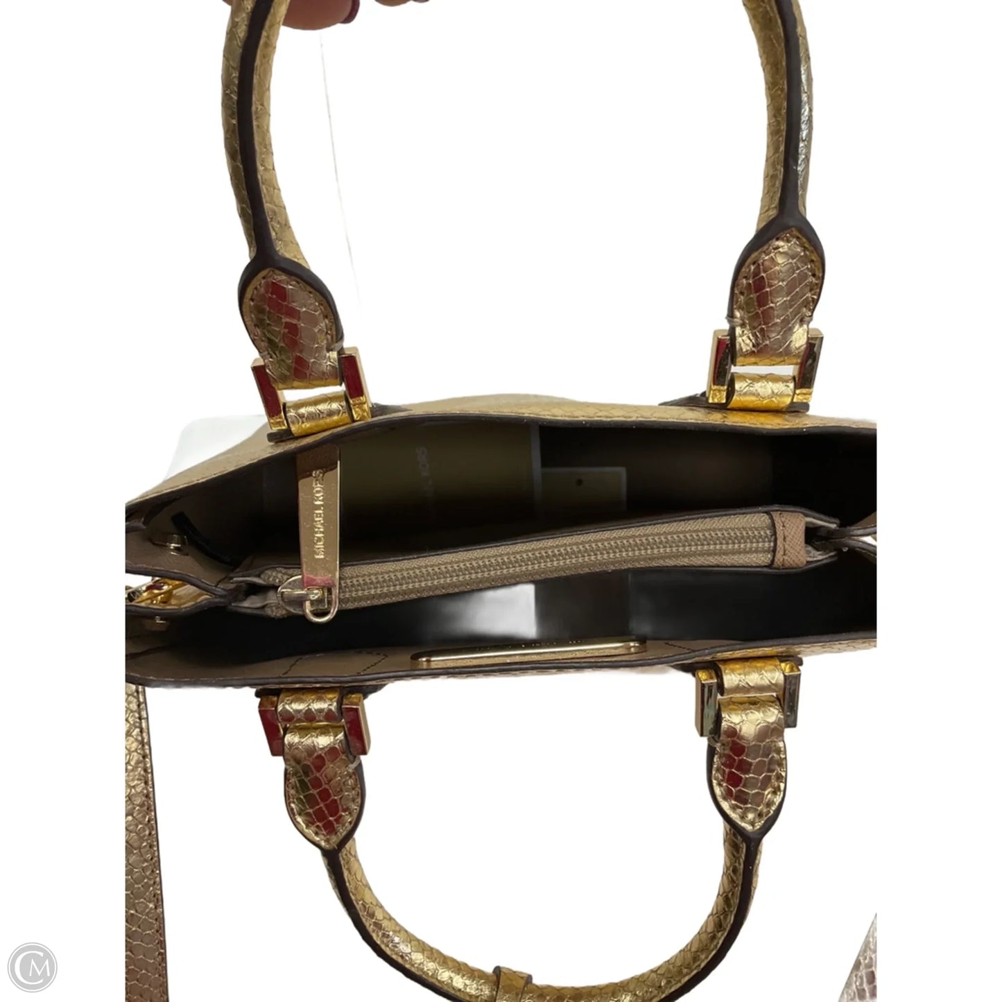 Crossbody Designer By Michael Kors, Size: Medium