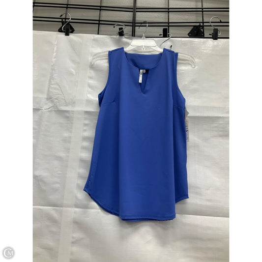 Athletic Tank Top By Clothes Mentor In Blue, Size: S