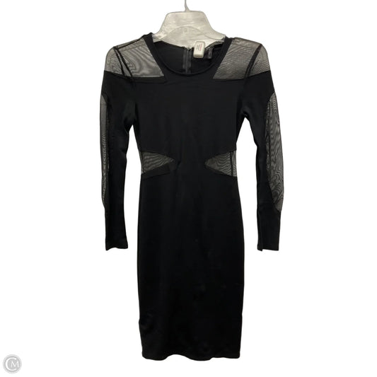 Dress Party Midi By Bcbgmaxazria In Black, Size: Xs