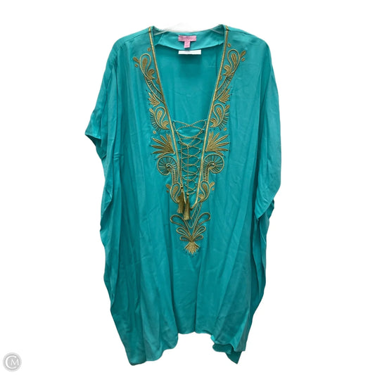 Swimwear Cover-up Designer By Lilly Pulitzer In Blue, Size: Xl