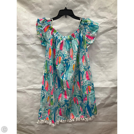 Dress Designer By Lilly Pulitzer In Blue, Size: Xl