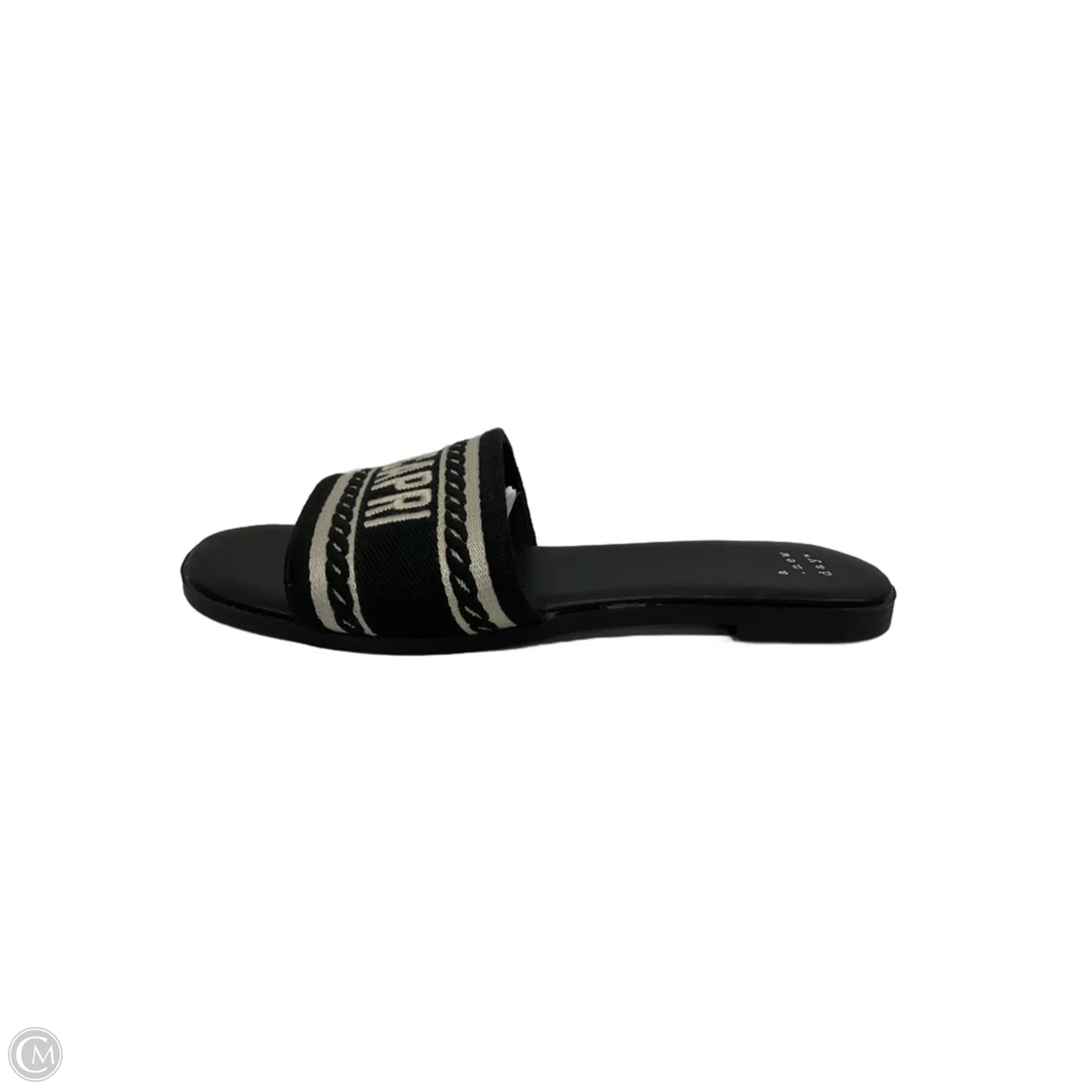 Sandals Flats By A New Day In Black, Size: 6.5
