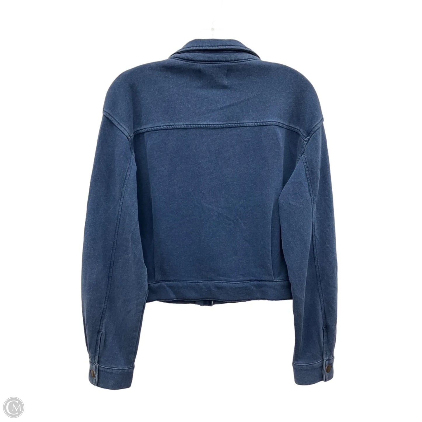 Jacket Fleece By Z Supply In Blue, Size: S