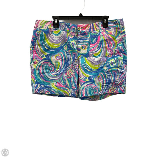 Shorts Designer By Lilly Pulitzer In Blue & Purple, Size: 16