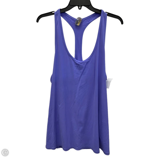 Top Sleeveless Designer By Lilly Pulitzer In Purple, Size: Xl
