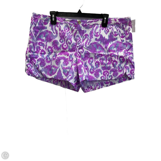 Shorts Designer By Lilly Pulitzer In Purple, Size: 16