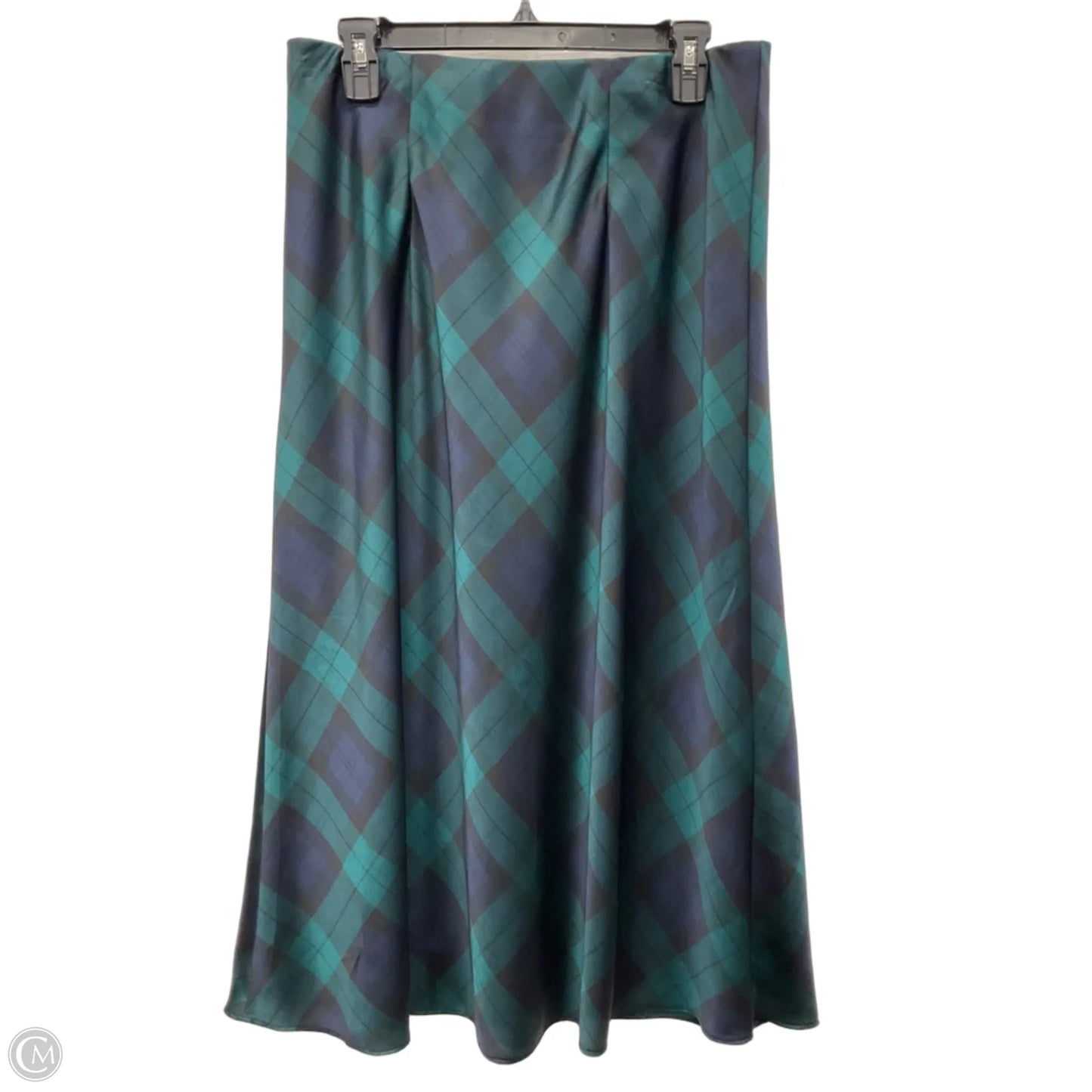 Skirt Maxi By Ann Taylor In Plaid Pattern, Size: M