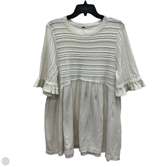 Top Long Sleeve By Free People In White, Size: S