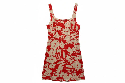 Dress Casual Midi By Vince Camuto In Floral Print, Size: M