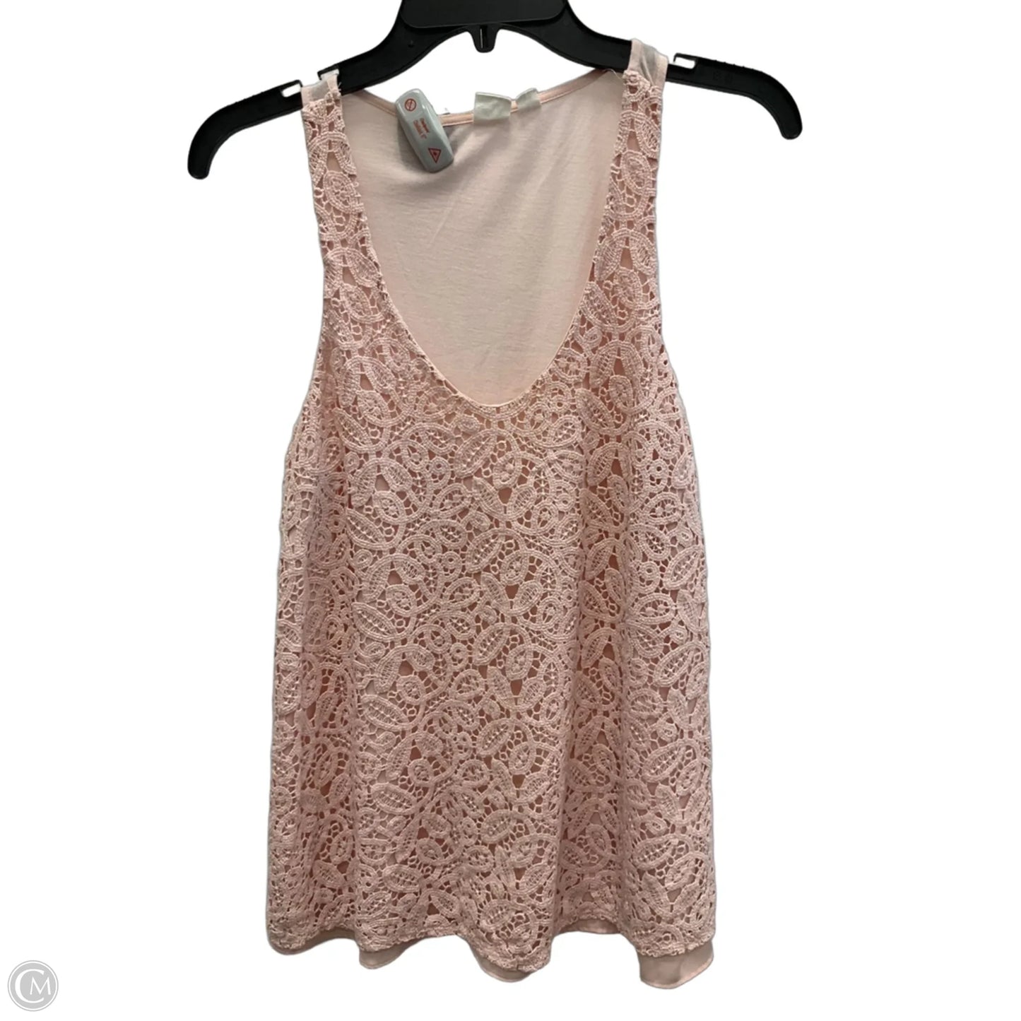Top Sleeveless By Gap In Pink, Size: M