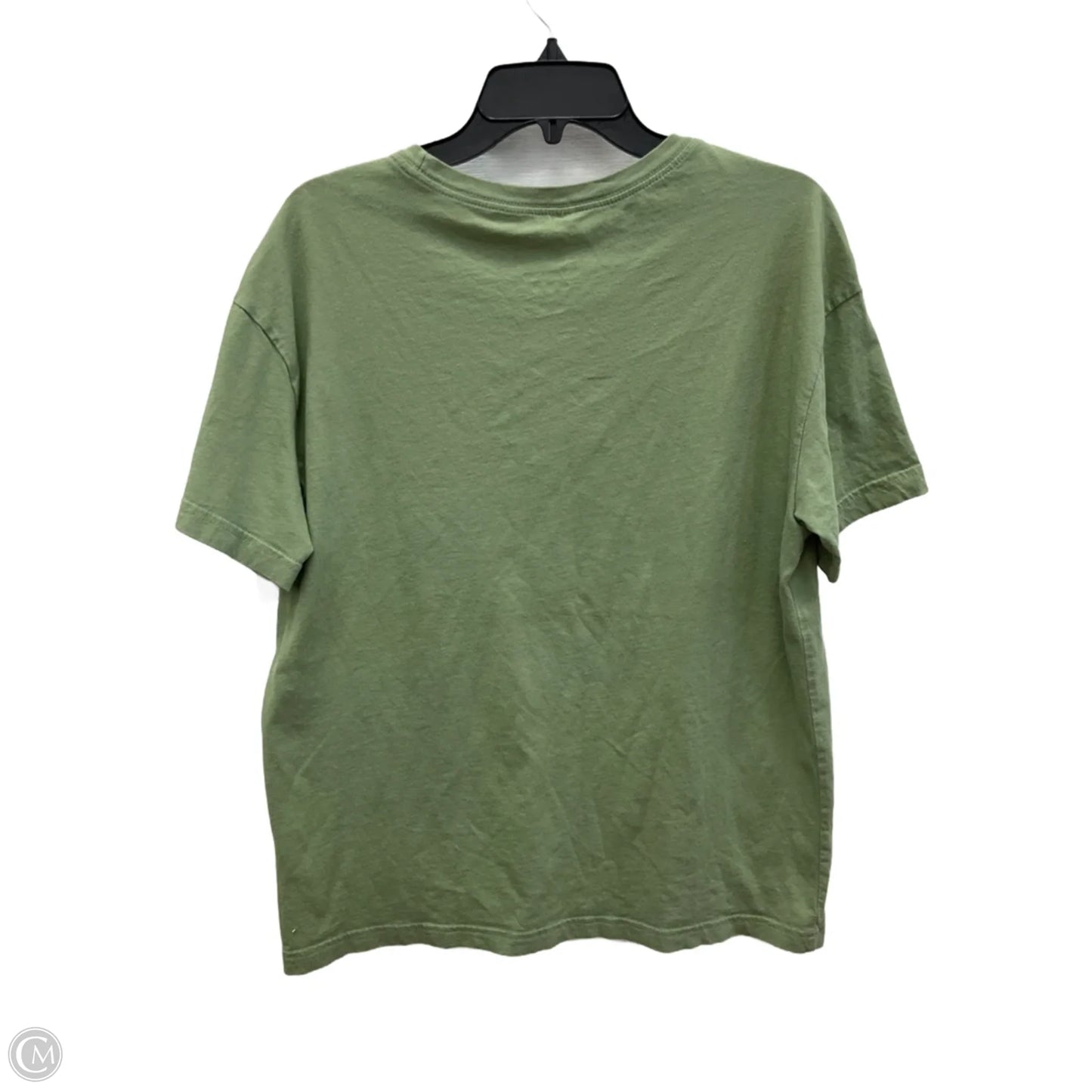 Athletic Top Short Sleeve By Nike Apparel In Green, Size: M
