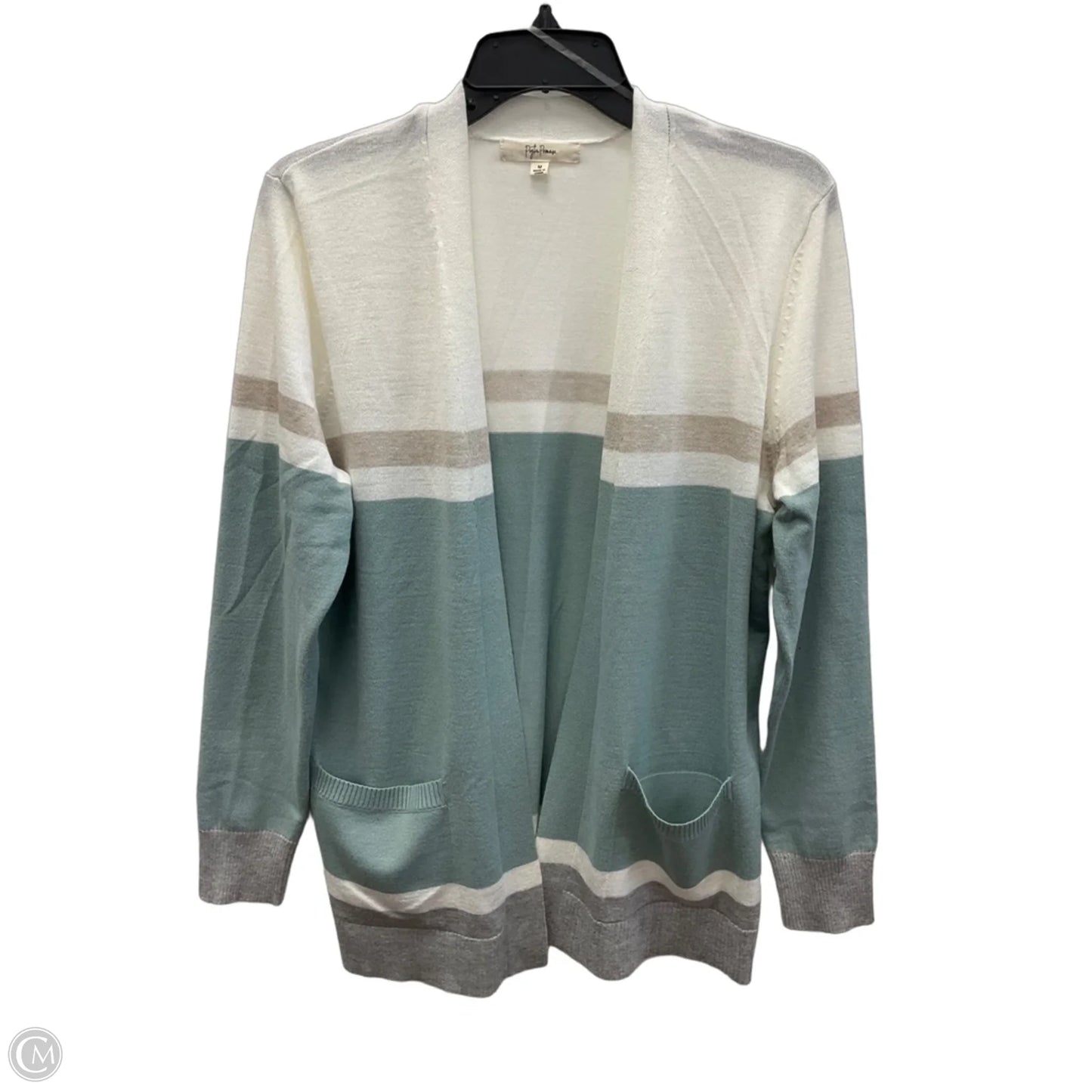 Cardigan By Peyton Primrose In Green, Size: M