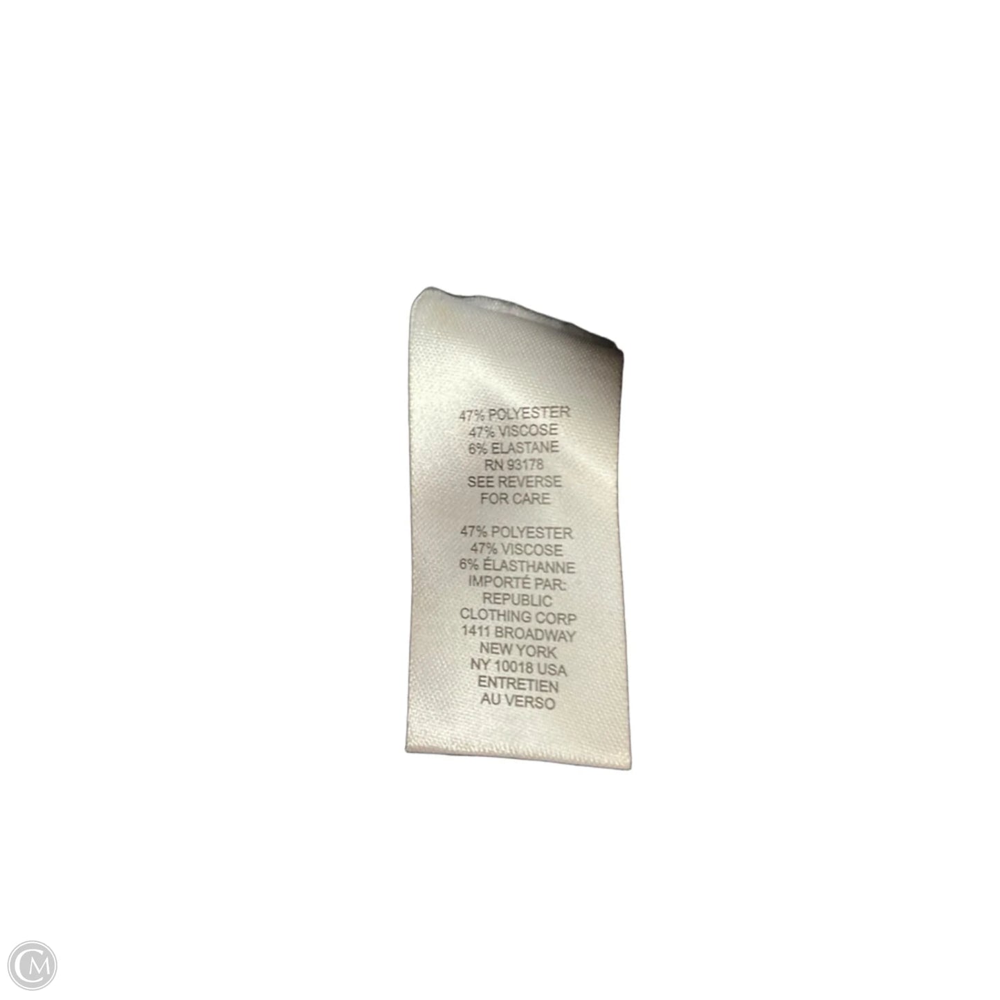 Top Sleeveless By Truth In Black, Size: M