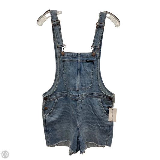 Shortalls By Calvin Klein In Blue Denim, Size: M