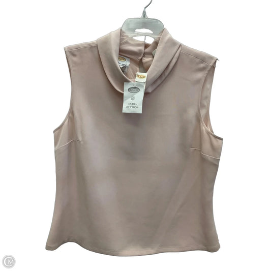 Top Sleeveless By Talbots In Pink, Size: 12