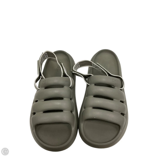 Sandals Designer By Ugg In Green, Size: 9