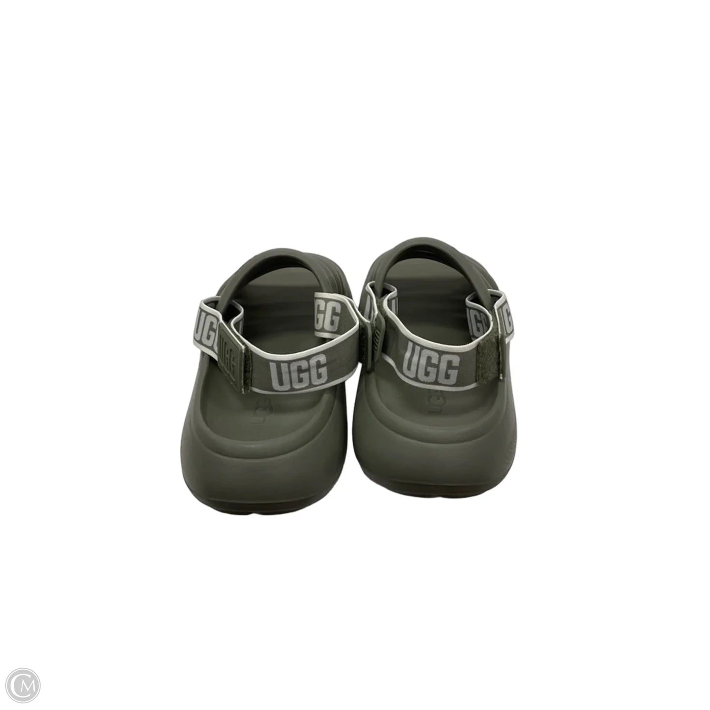 Sandals Designer By Ugg In Green, Size: 9