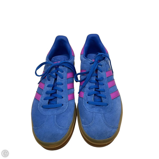 Shoes Sneakers By Adidas In Blue, Size: 9.5