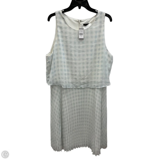 Dress Casual Maxi By Talbots In Checkered Pattern, Size: 18