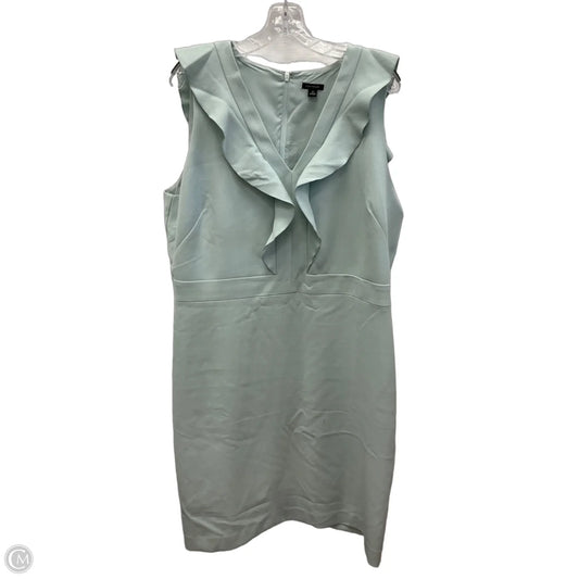 Dress Party Midi By Ann Taylor In Green, Size: 1x