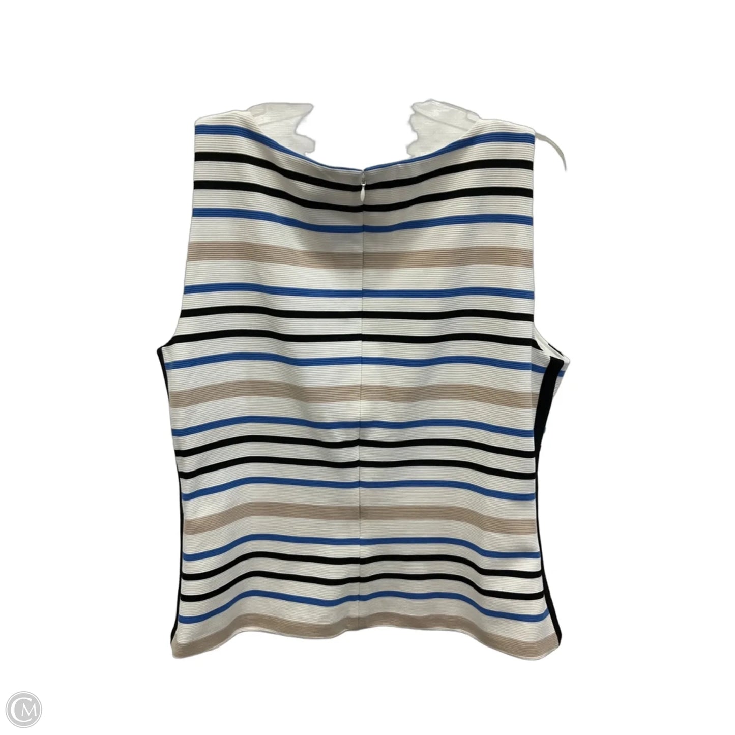 Top Sleeveless By White House Black Market In Striped Pattern, Size: 16