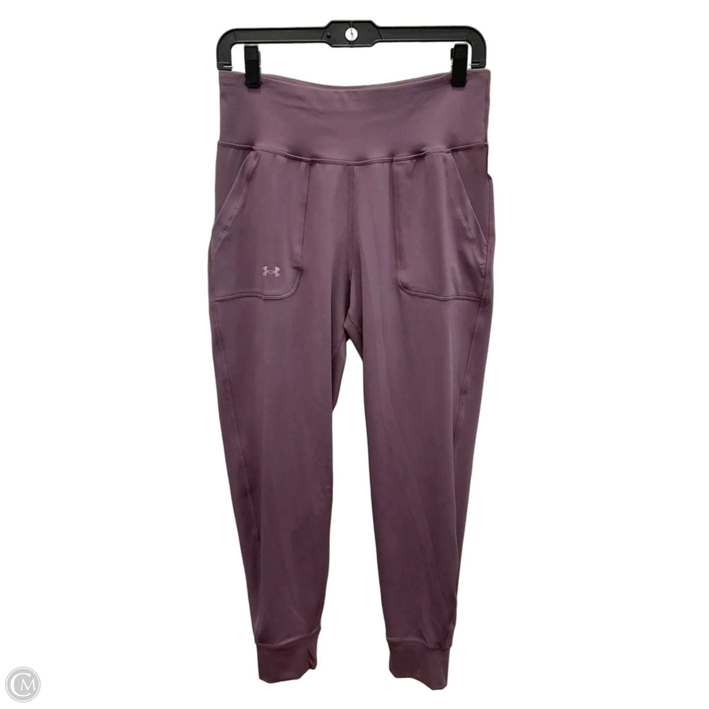 Athletic Pants By Under Armour In Purple, Size: M