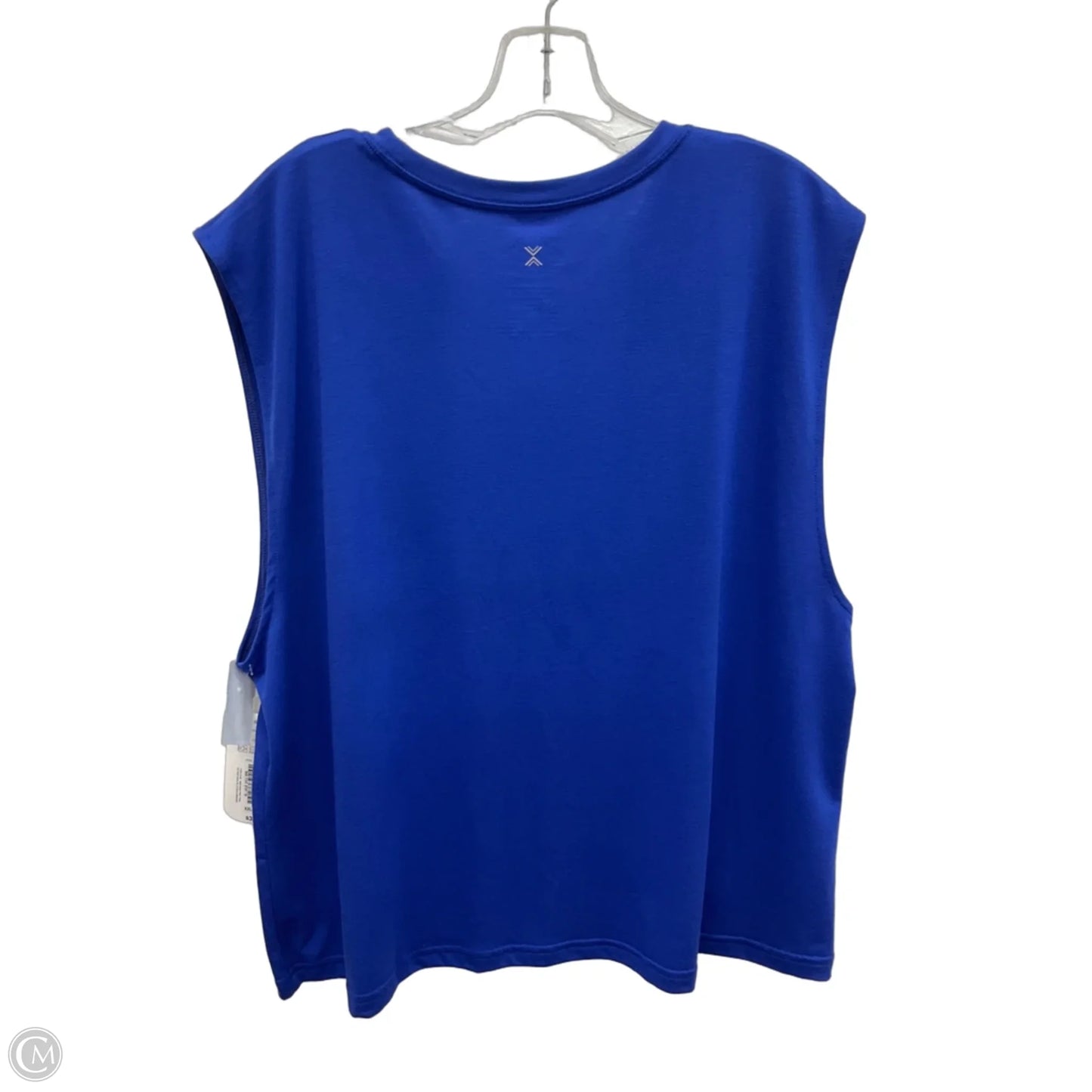 Top Sleeveless Basic By Xersion In Blue, Size: Xxl