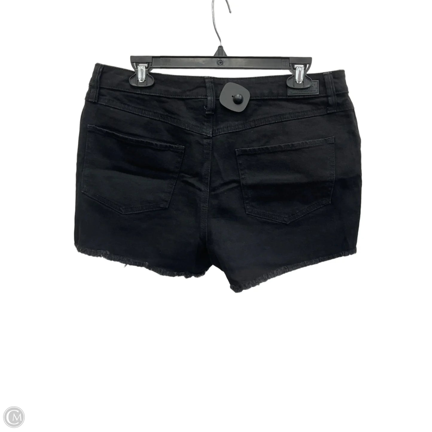 Shorts By Natural Reflections In Black Denim, Size: 10