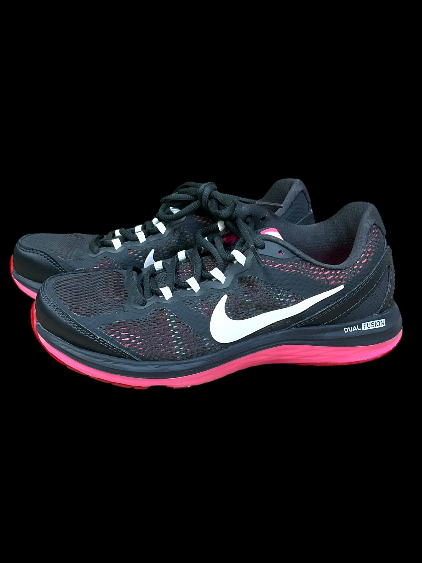 Shoes Athletic By Nike In Black & Pink, Size: 6.5