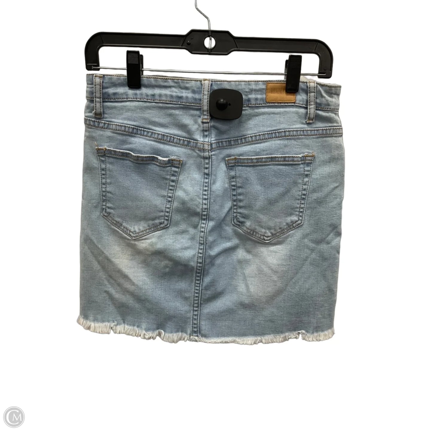 Skirt Mini & Short By Cme In Blue Denim, Size: M