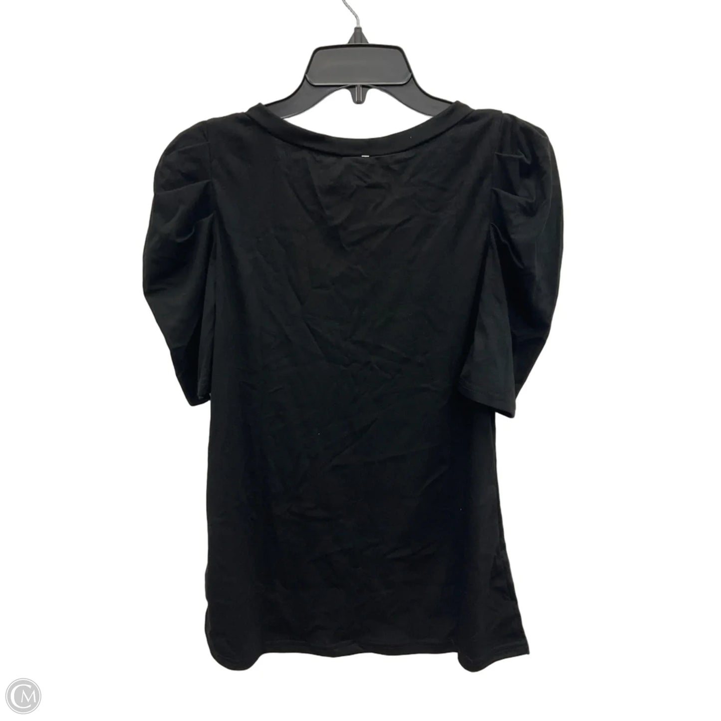 Top Short Sleeve Basic By Cme In Black, Size: S