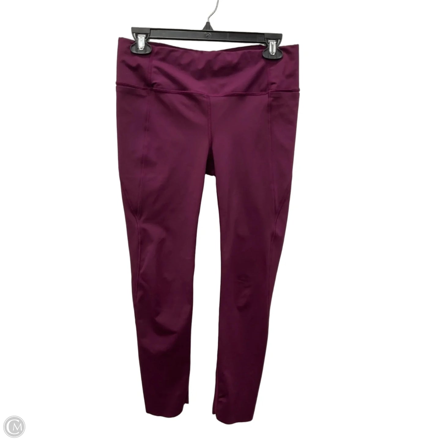Athletic Leggings By Athleta In Maroon, Size: S