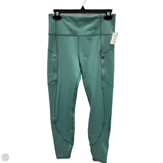 Athletic Leggings By Athleta In Blue, Size: M