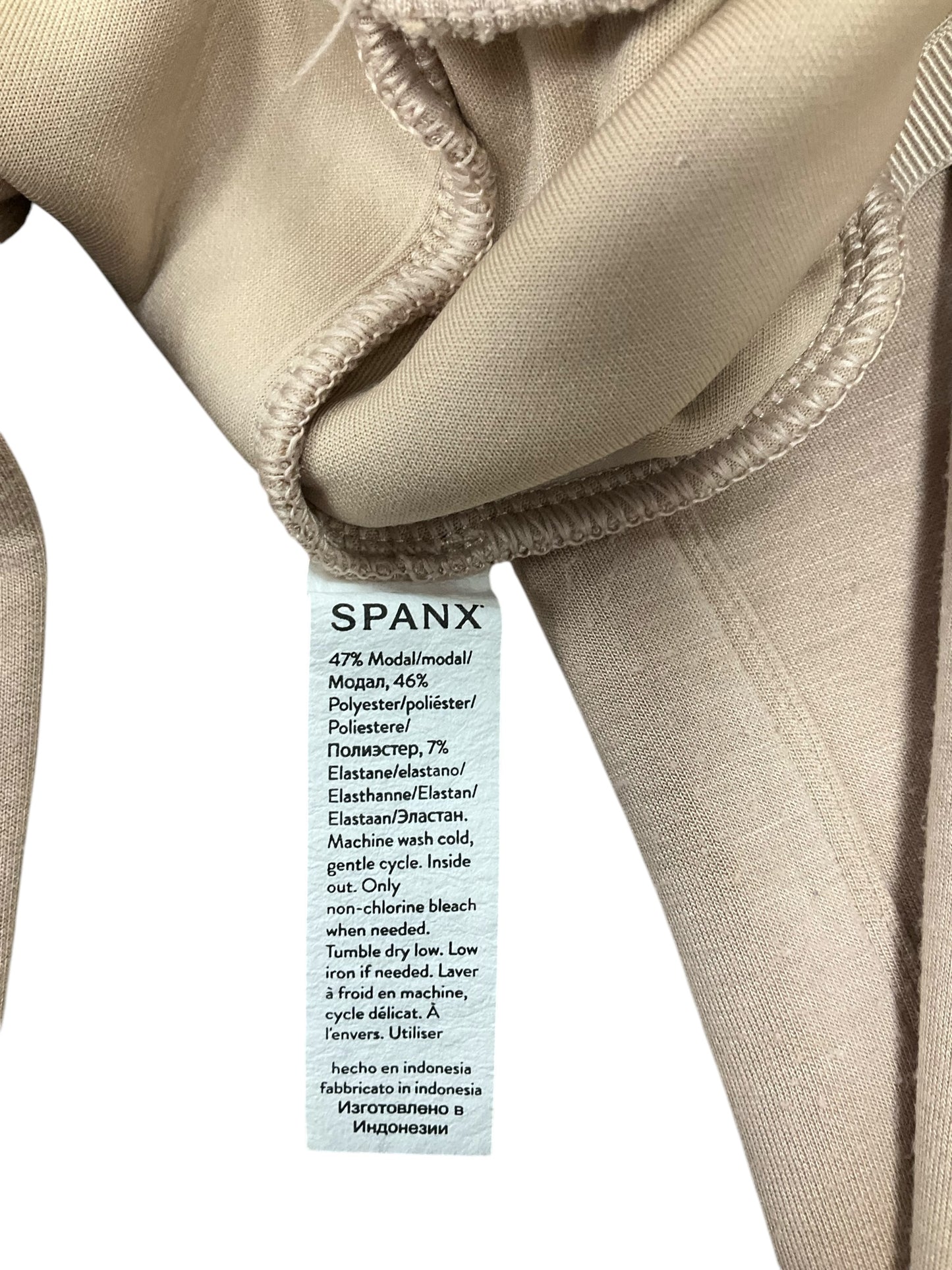 Athletic Pants By Spanx In Beige, Size: S