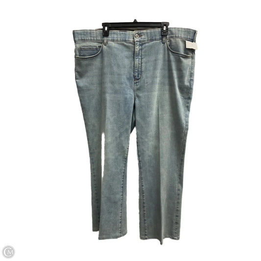 Jeans Boot Cut By Eddie Bauer In Blue, Size: 22