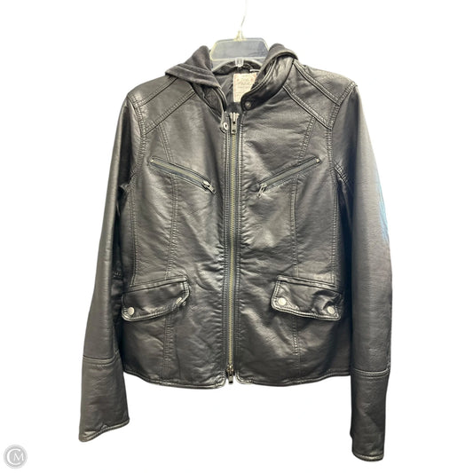 Jacket Leather By We The Free In Black, Size: M